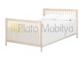Modern Ahşap Bebek Beşiği BB-057