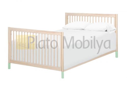 Modern Ahşap Bebek Beşiği BB-057