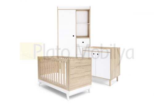 Beyaz Modern Bebek Odası BOT-042