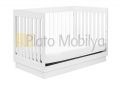 Şeffaf Parmaklıklı Bebek Beşiği BB-065