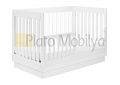 Şeffaf Parmaklıklı Bebek Beşiği BB-065