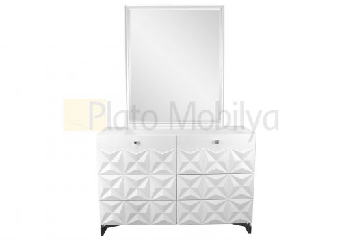 Kabartma Desenli Yatak Odası YOT-034